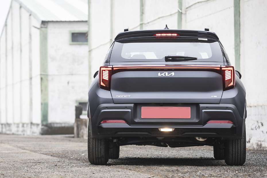 Kia Sonet Rear View Kia Sonet Rear View