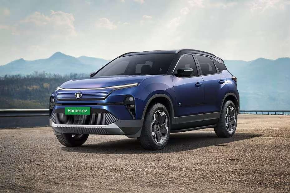 Tata Harrier EV Left Front Three Quarter Tata Harrier EV Left Front Three Quarter