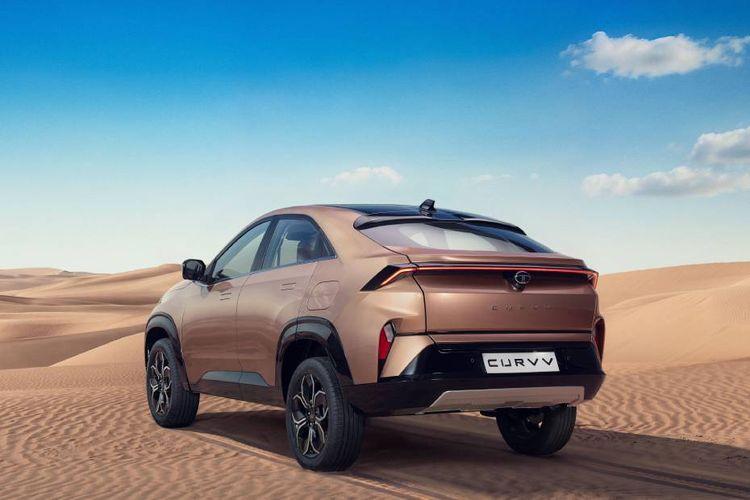 Tata Curvv ICE Rear View Tata Curvv ICE Rear View