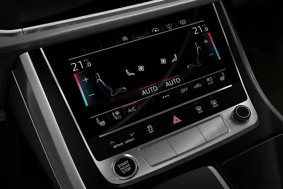 Audi Q7 AC Controls Audi Q7 AC Controls