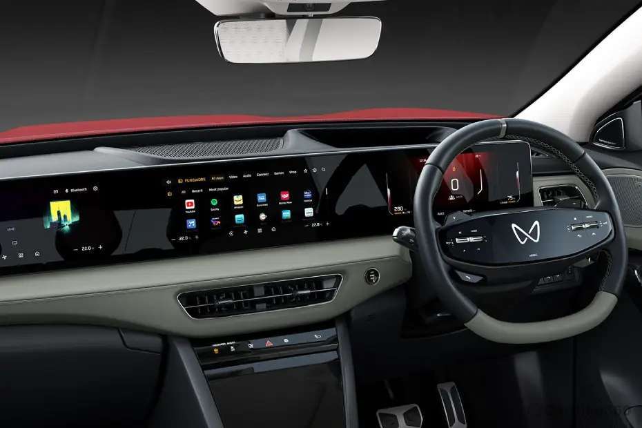 Mahindra XEV 9E Touchscreen Infotainment System Mahindra XEV 9E Touchscreen Infotainment System