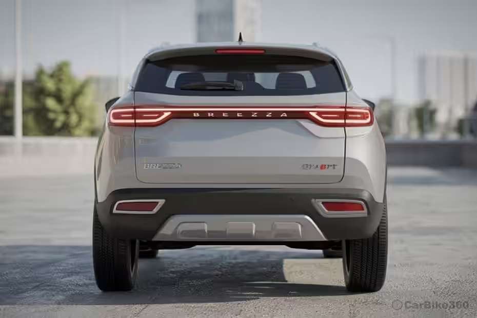 Maruti Brezza 2025 Rear View Maruti Brezza 2025 Rear View