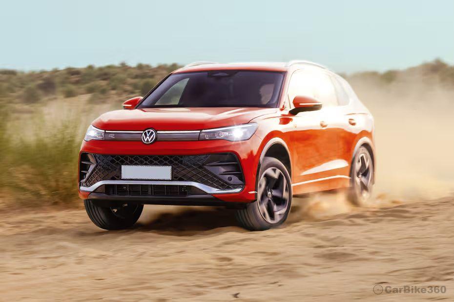 Volkswagen Tiguan R-Line Left Front Three Quarter Volkswagen Tiguan R-Line Left Front Three Quarter