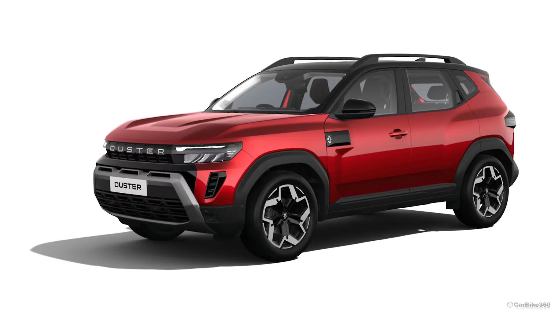 Sunset Red with Stealth Black Roof Color Sunset Red with Stealth Black Roof Color