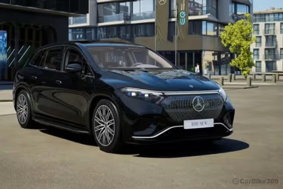 Mercedes Benz EQS SUV Right Front Three Quarter Mercedes Benz EQS SUV Right Front Three Quarter