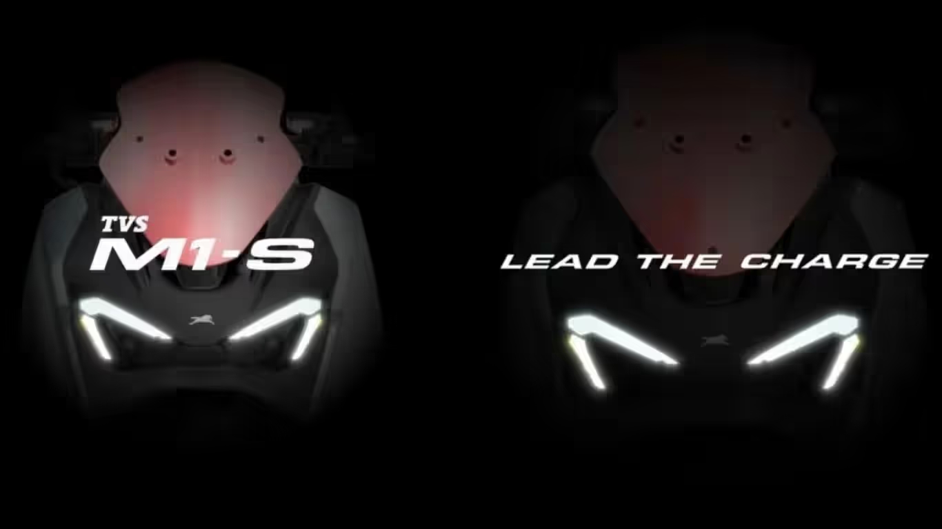 TVS M1-S Electric Scooter Teased Before Its Official Debut TVS M1-S Electric Scooter Teased Before Its Official Debut news