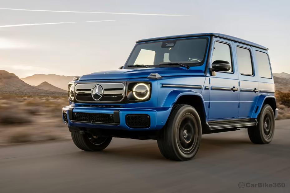 Mercedes Benz G580 with EQ Technology Left Front Three Quarter Mercedes Benz G580 with EQ Technology Left Front Three Quarter