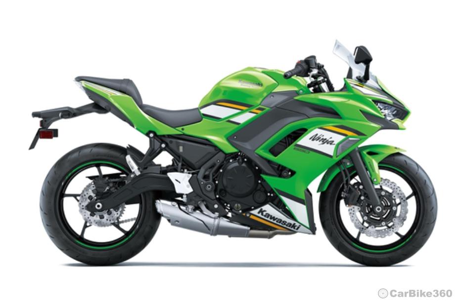 Kawasaki ninja 650 right side view Kawasaki ninja 650 right side view