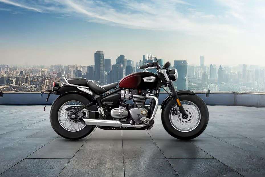 Triumph Bonneville Speedmaste Right Side View Triumph Bonneville Speedmaste Right Side View