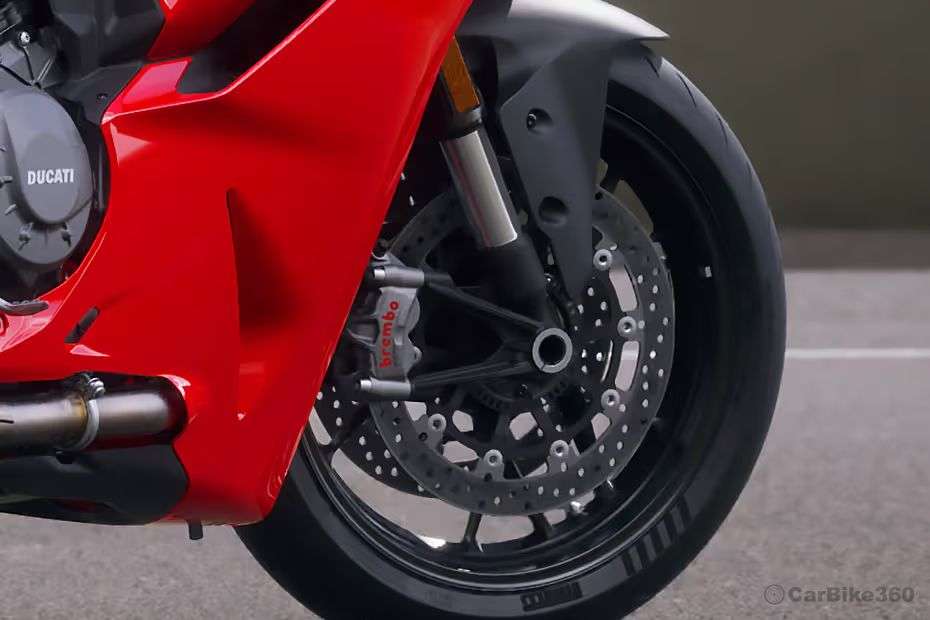 Ducati Panigale V2 Front Brake View Ducati Panigale V2 Front Brake View