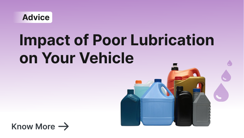 Impact of poor lubrication Impact of poor lubrication